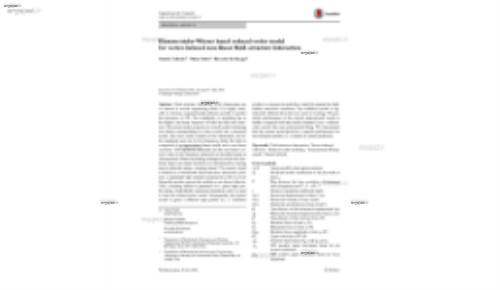 Hammerstein–Wiener based reduced‑order model for vortex‑induced non‑linear fluid–structure interaction